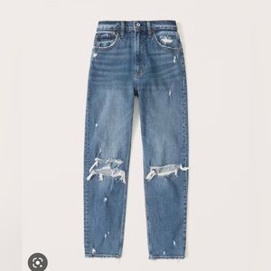 Abercrombie Mom High Rise Jean